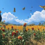 Les meilleurs produits autorises pour faire fuir les oiseaux dans les champs