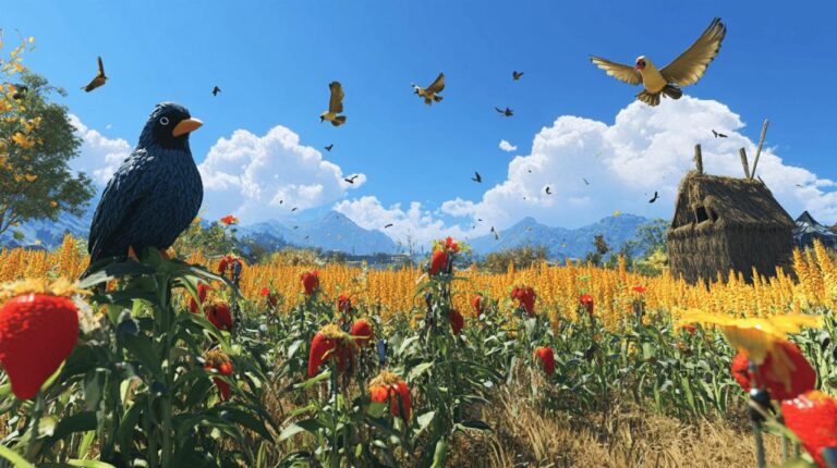 Les meilleurs produits autorises pour faire fuir les oiseaux dans les champs